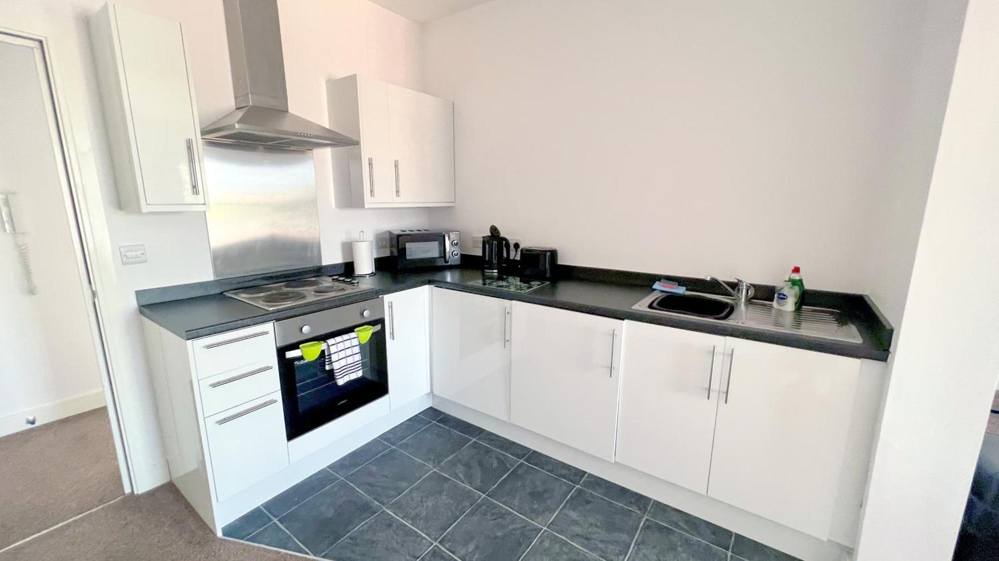 Friars House, Stafford By Bell Apartments Bagian luar foto